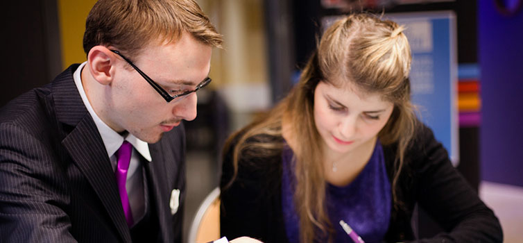 étudiant et professeur