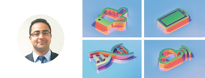 Badr Zahi, ancien étudiant de Ionis-STM devenu dirigeant de l'entreprise DPS