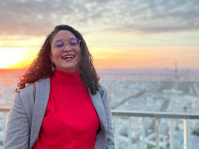 Mathilde Rengassamy, ancienne étudiante du MSc Biotechnologies et management de Ionis-STM